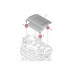 ФИКСАТОР ДЕКОР. НАКЛАД. ДВИГАТ. BERLINGO/SCUDO270 1.6HDI 0137C6