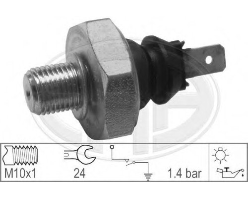 ДАТЧИК ДАВЛЕНИЯ МАСЛА (черный) VW T4 BSG90-840-041
