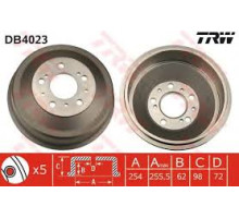 БАРАБАН ТОРМОЗНОЙ ЗАД. 254X64 Q10-14  DUCATO290/TO230/TO244 C6P000ABE