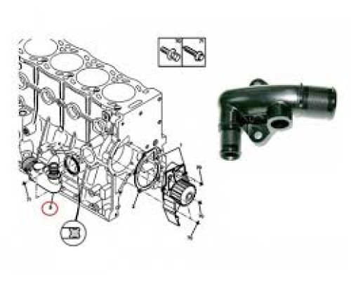 ФЛЯНЕЦ СИСТЕМЫ ОХЛАЖДЕНИЯ BERLINGO/BOXER 2.0HDI 90115/ MC3554