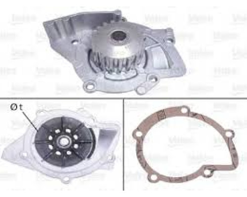 ПОМПА ВОДЫ FIAT SCUDO270 2.0HDI/ BOXER244 2.2HDI DZC127