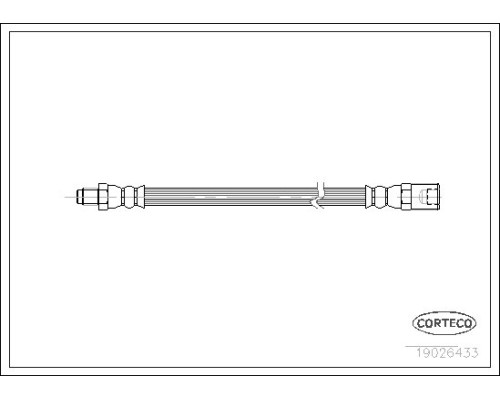 ШЛАНГ ТОРМ ПЕР IVECO E3/E4 50C15 L=470 CO19026433