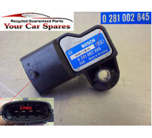 ДАТЧИК ДАВЛЕНИЯ НАДУВА DUCATO250 IVECO E3/E4 2.3/3.0JTD 0281002845