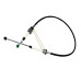 ТРОС ПЕРЕКЛ.ПЕРЕДАЧ ВЫБОРА FIAT LINEA 1.3JTD 07- 55199397 /F1008T