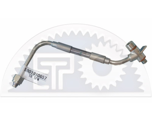ТРУБКА СЛИВА МАСЛА С ТУРБИНЫ IVECO E6 14- 5801910657B