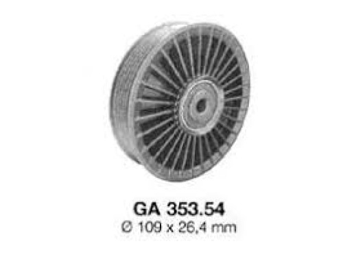 РОЛИК ОБВОДНОЙ ГЕНЕРАТОРА VITO639/SPPRINTER 2.2CDI GA353.54