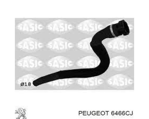 ПАТРУБОК ПЕЧКИ НИЖН. BERLINGO 1.6HDI 08- 120043J