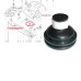 ФИКСАТОР ДЕКОР. НАКЛАДКИ ДВИГАТЕЛЯ KANGOO 1.5CDI RD71031/81653/10514/DK8109