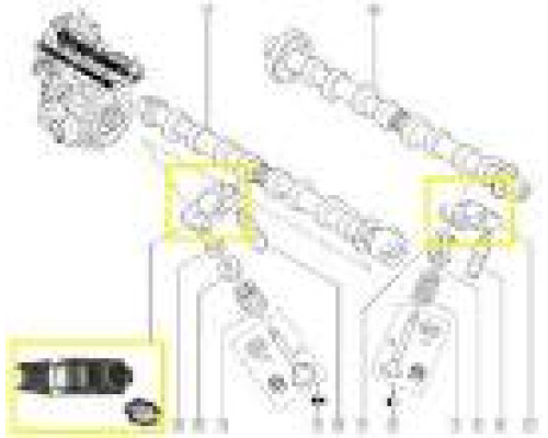 РОКЕР КЛАПАНА TRAFIC/MASTER 2.0/2.3CDI 422007810