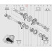 ШЕСТЕРНЯ 2-ОЙ ПЕРЕДАЧИ Z=38 MASTER/TRAFIC 2.2/2.5CDI 8200019087