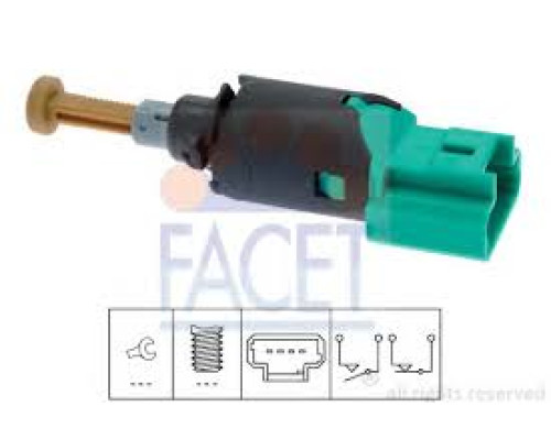 ВКЛЮЧАТЕЛЬ СТОП СИГНАЛА BERLINGO/SCUDO270 1.6/2.0HDI 08- 9665602380