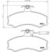КОЛОДКИ ТОРМ.ПЕР DUCATO 290/J5 C1F001ABE